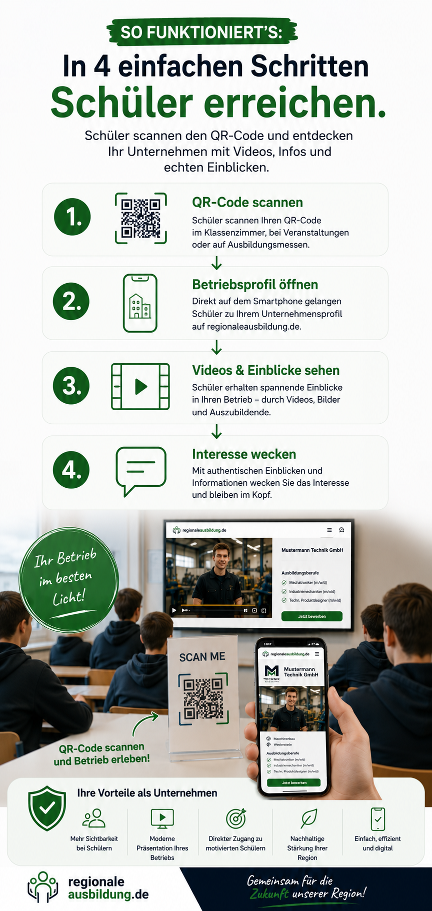 So funktioniert's: In 4 einfachen Schritten Schüler erreichen
